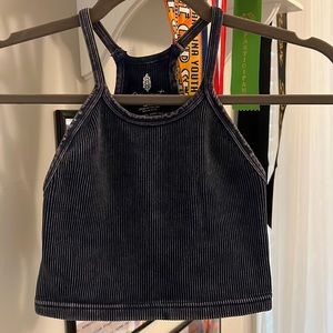 Free People Happiness Runs Tank/Deepest Navy color